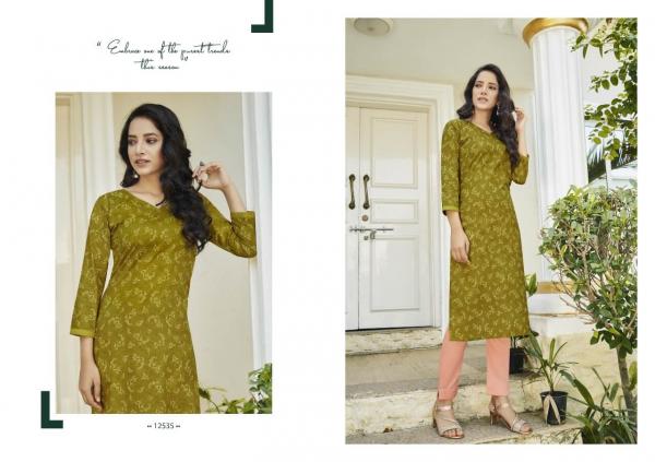 Kalaroop Sonet Cotton Fancy Printed Kurti 